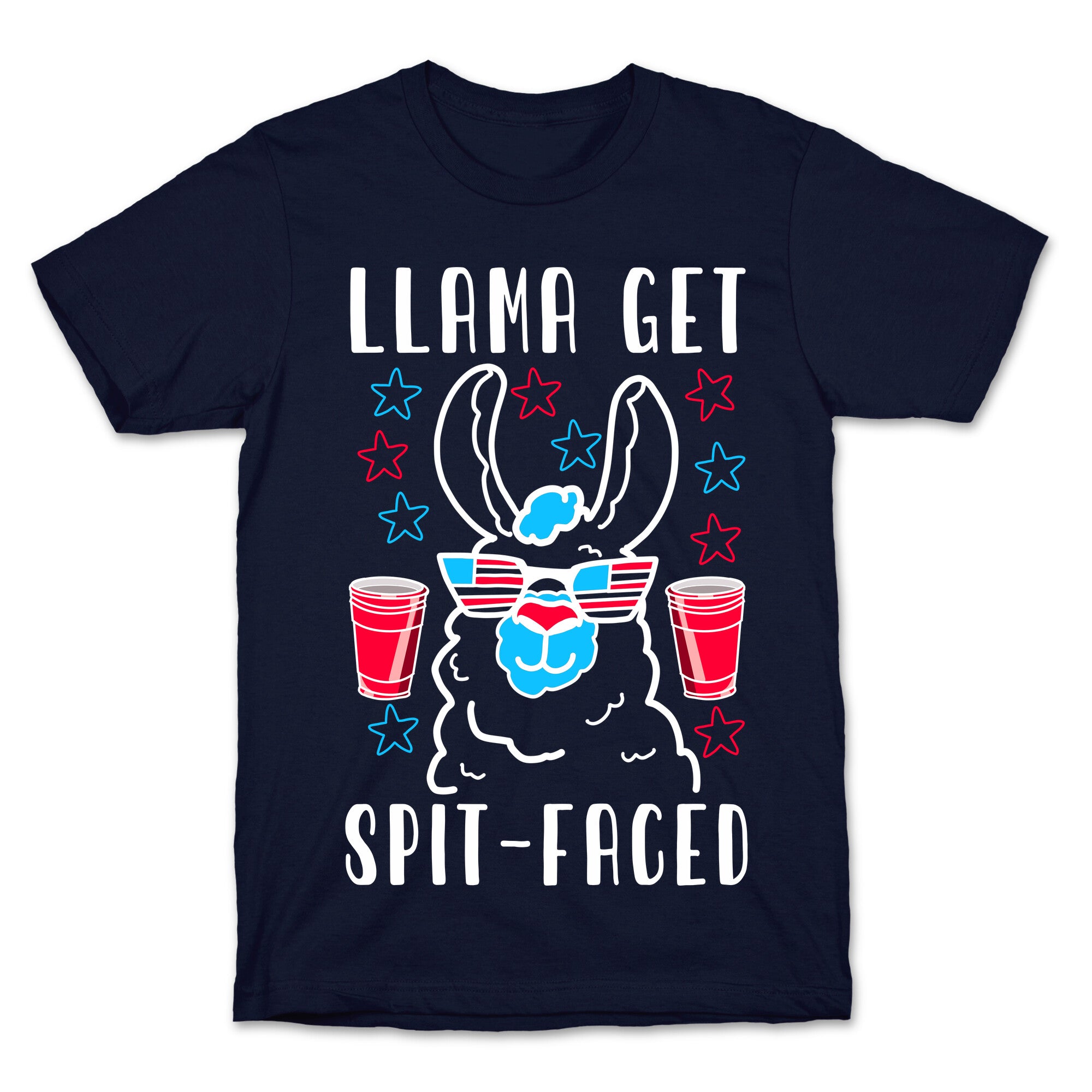 Llama Get Spit-Faced T-Shirt