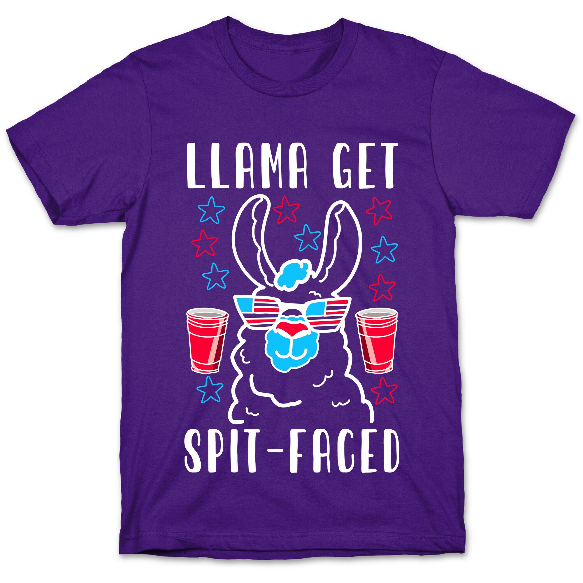 Llama Get Spit-Faced T-Shirt