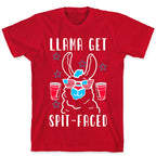 Llama Get Spit-Faced T-Shirt