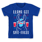 Llama Get Spit-Faced T-Shirt