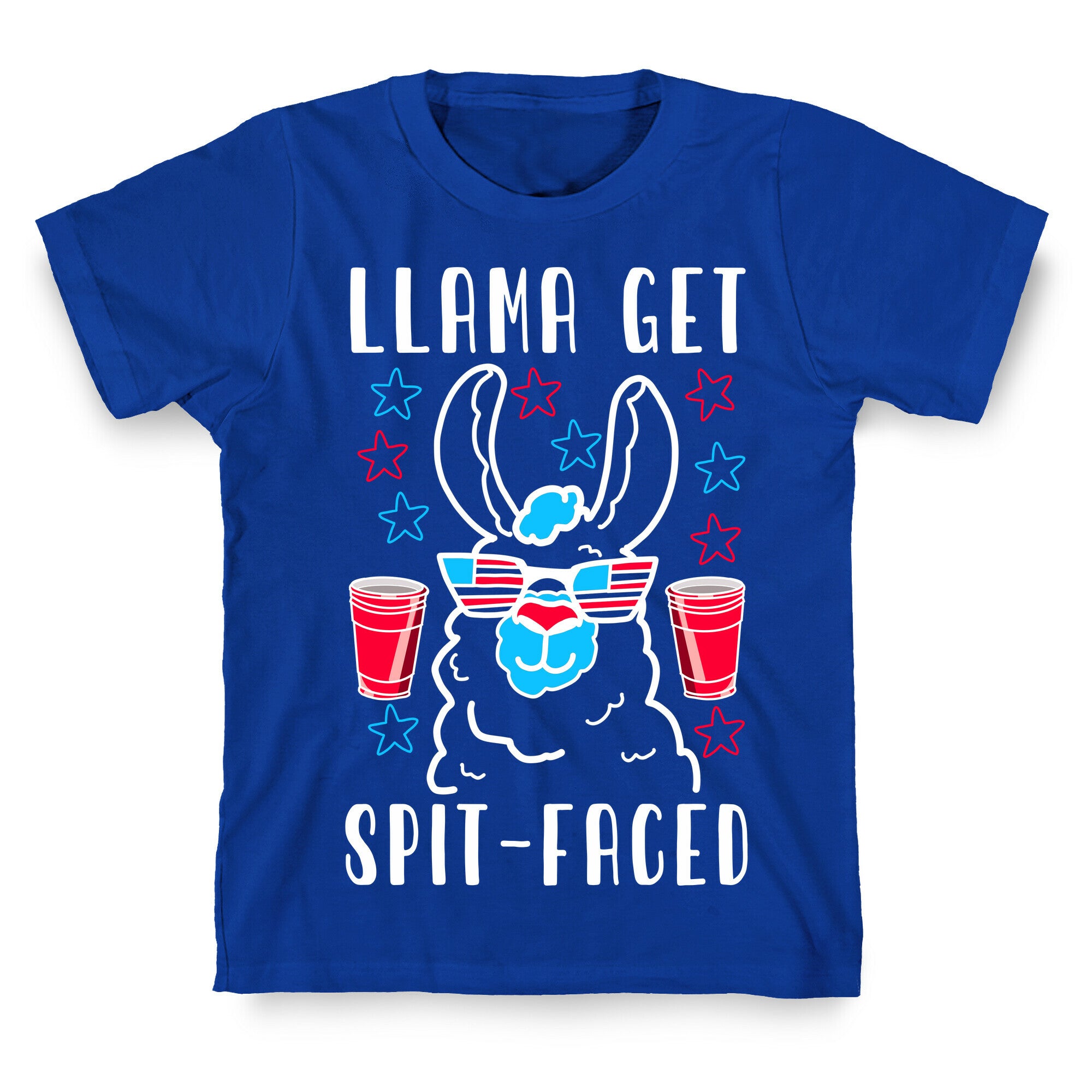 Llama Get Spit-Faced T-Shirt