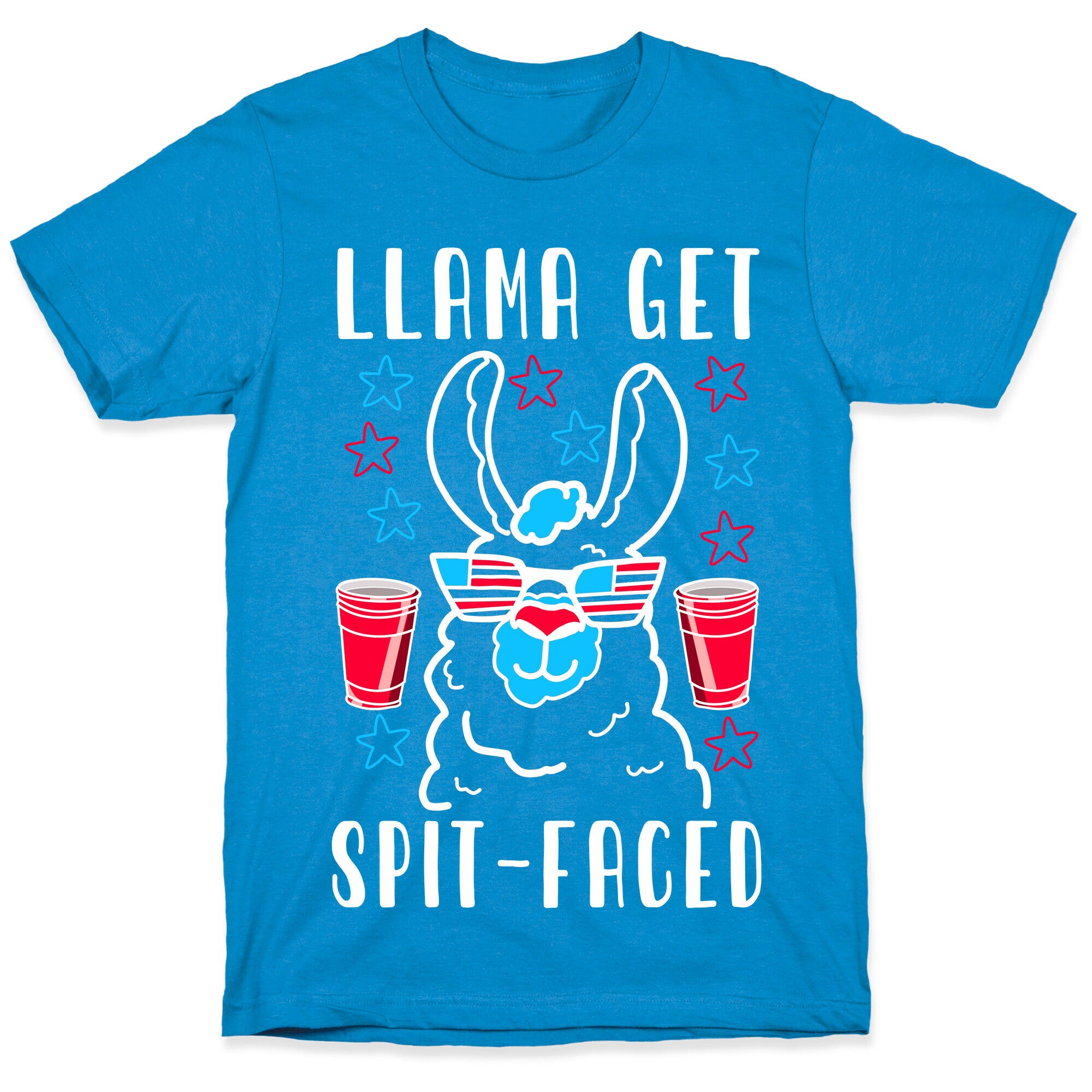Llama Get Spit-Faced T-Shirt