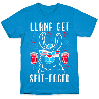 Llama Get Spit-Faced T-Shirt