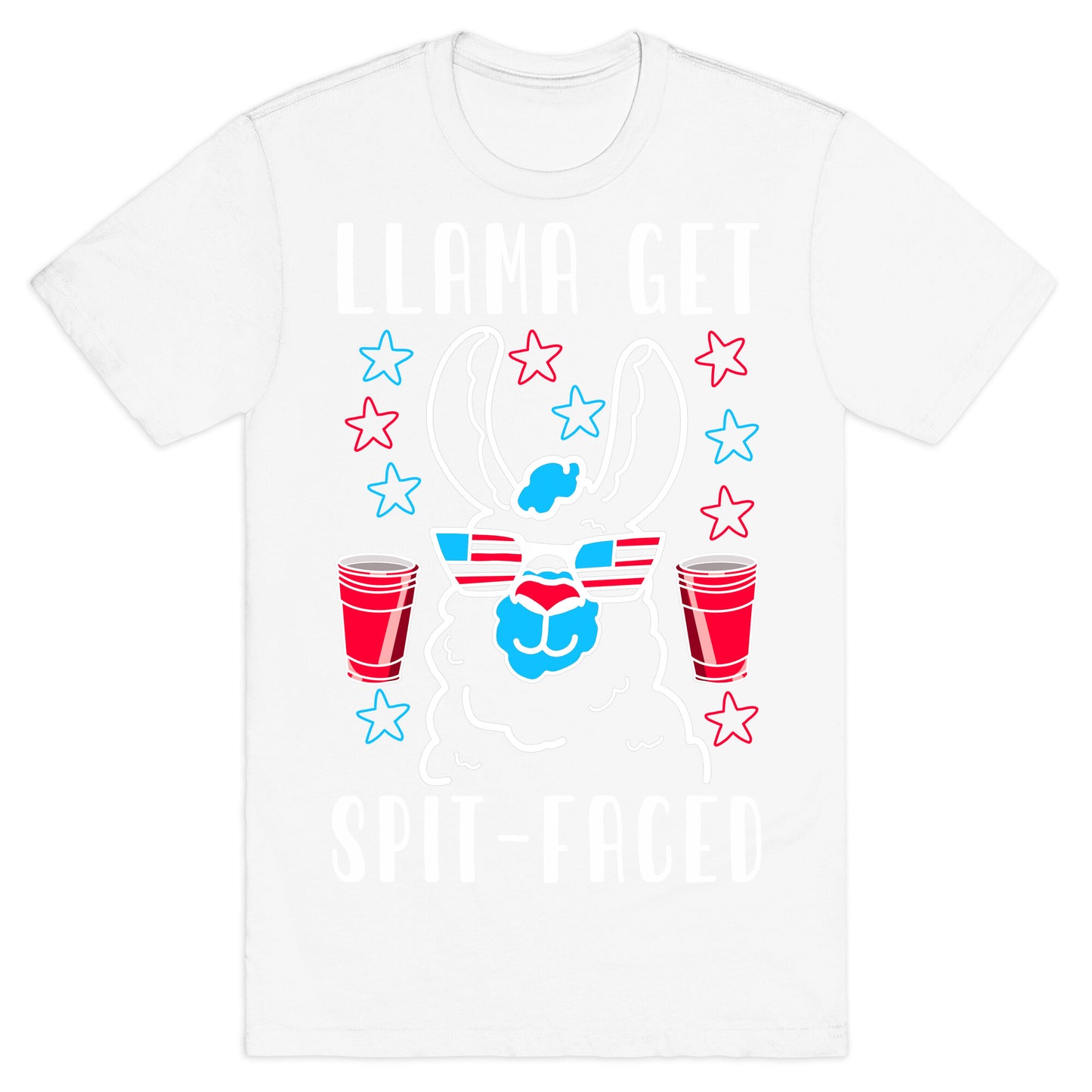 Llama Get Spit-Faced T-Shirt