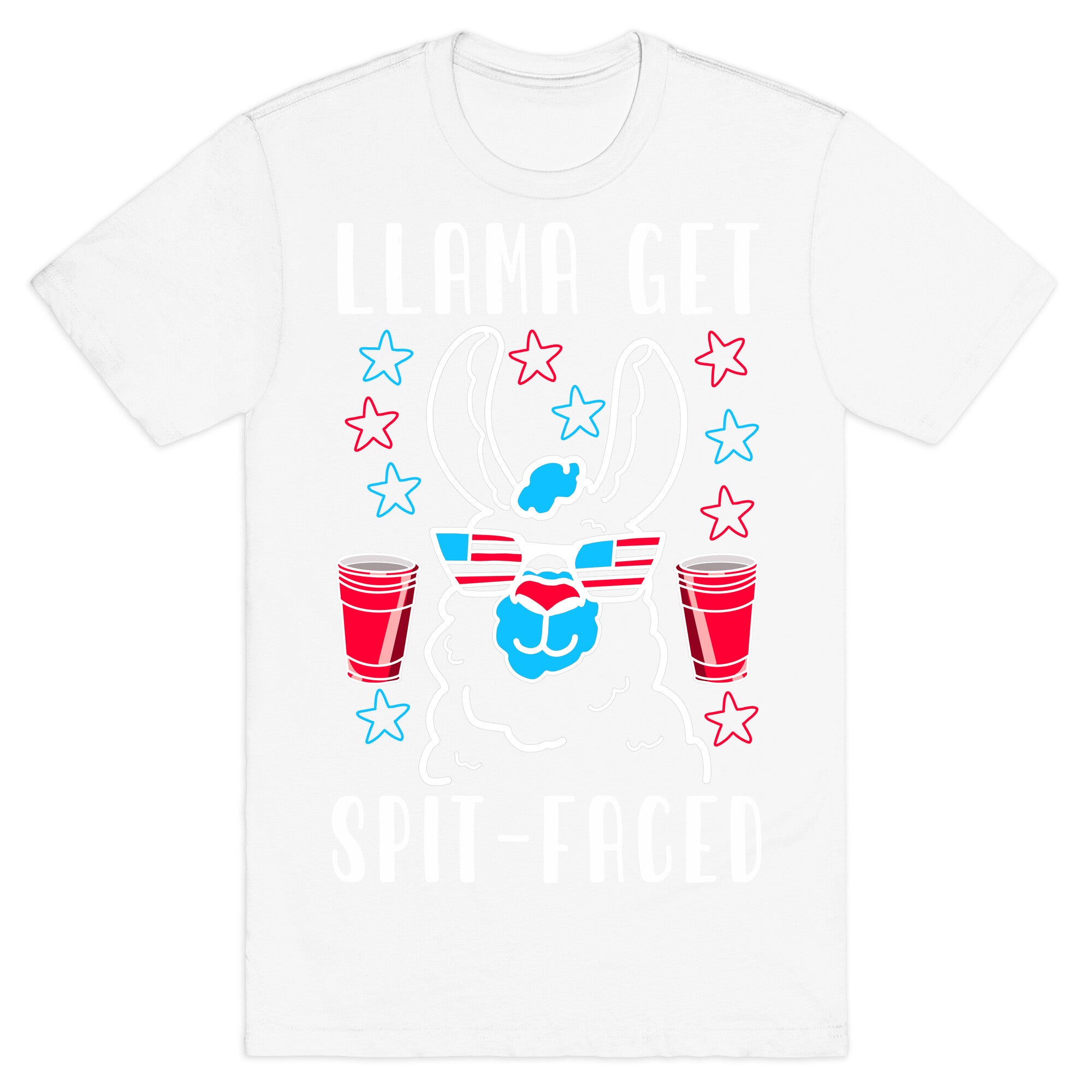 Llama Get Spit-Faced T-Shirt