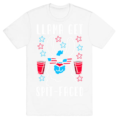 Llama Get Spit-Faced T-Shirt