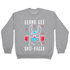 Llama Get Spit-Faced Crewneck Sweatshirt