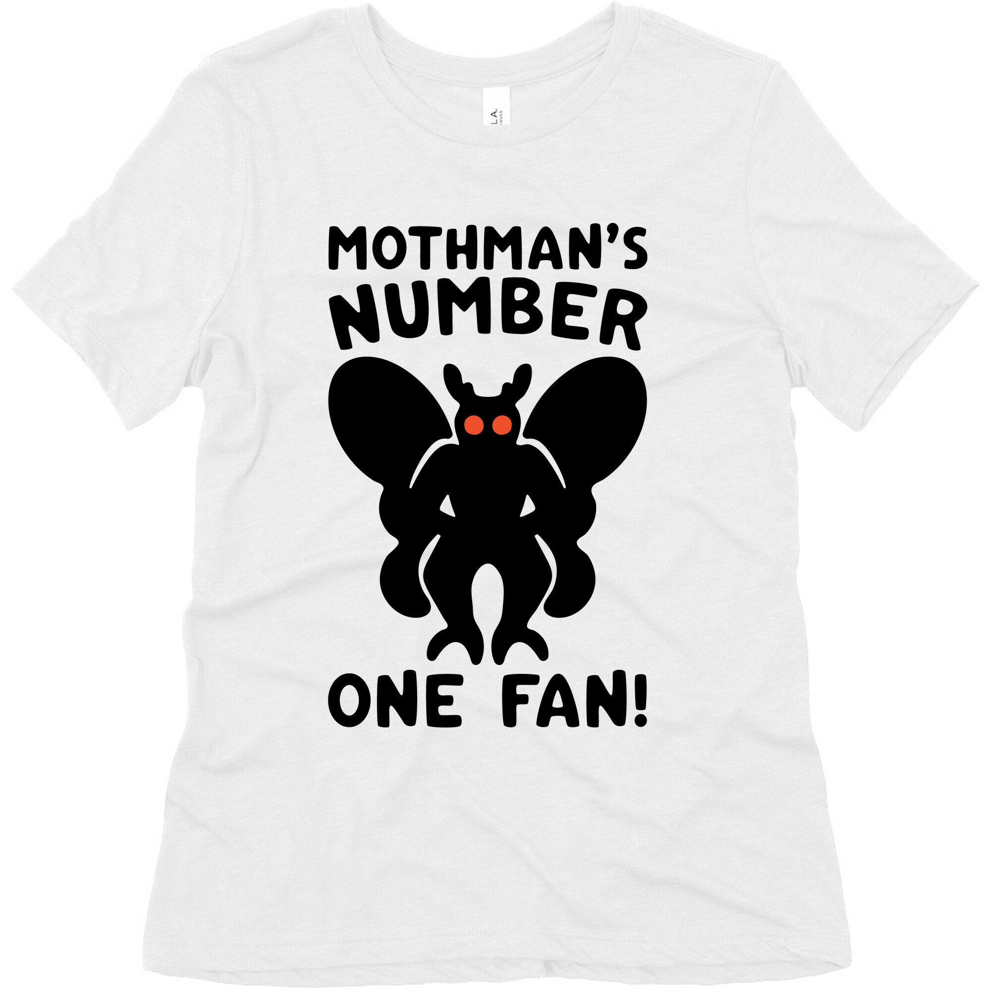 Mothman's Number One Fan Women's Triblend Tee