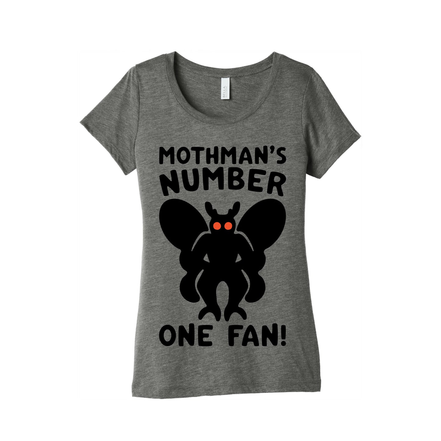 Mothman's Number One Fan Women's Triblend Tee