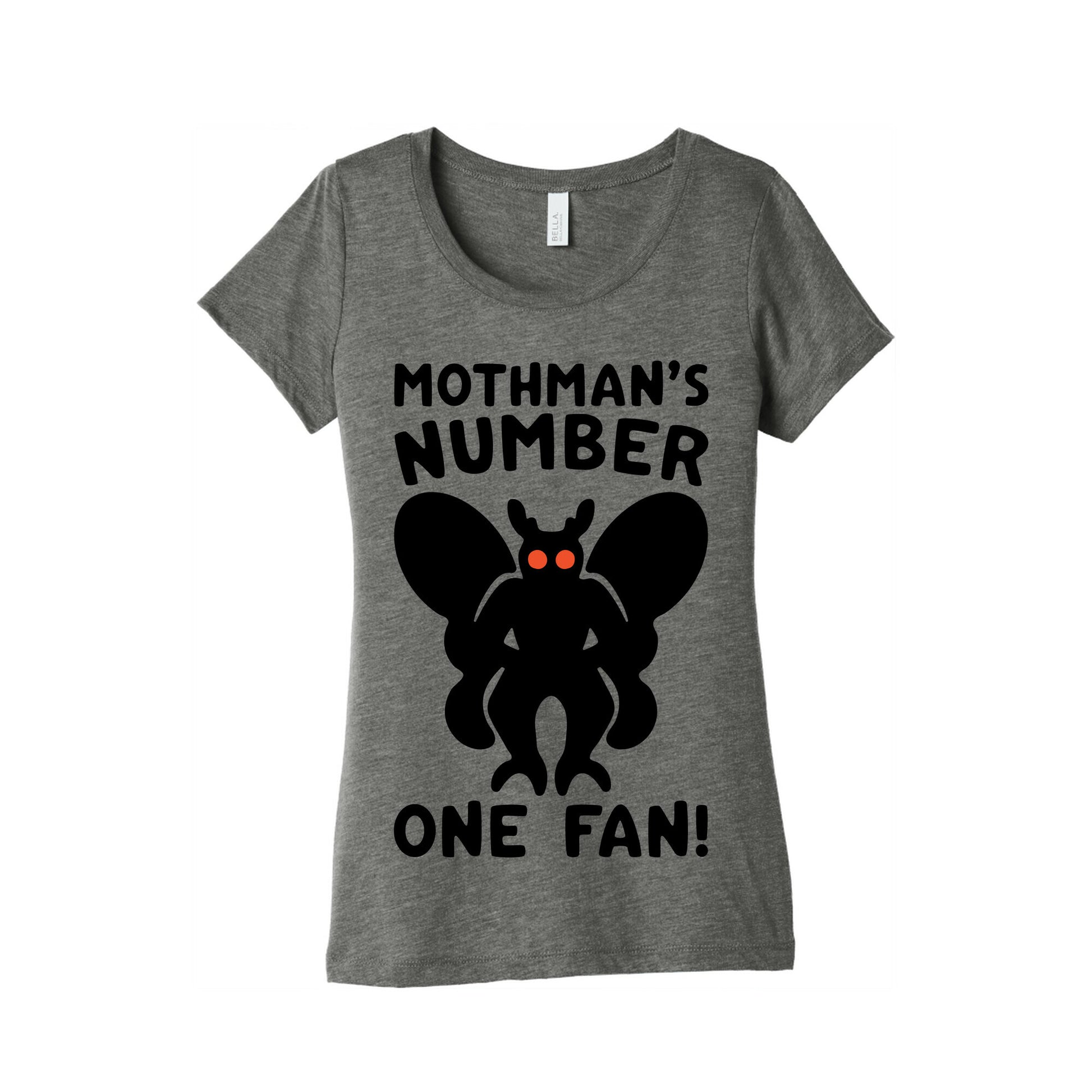 Mothman's Number One Fan Women's Triblend Tee
