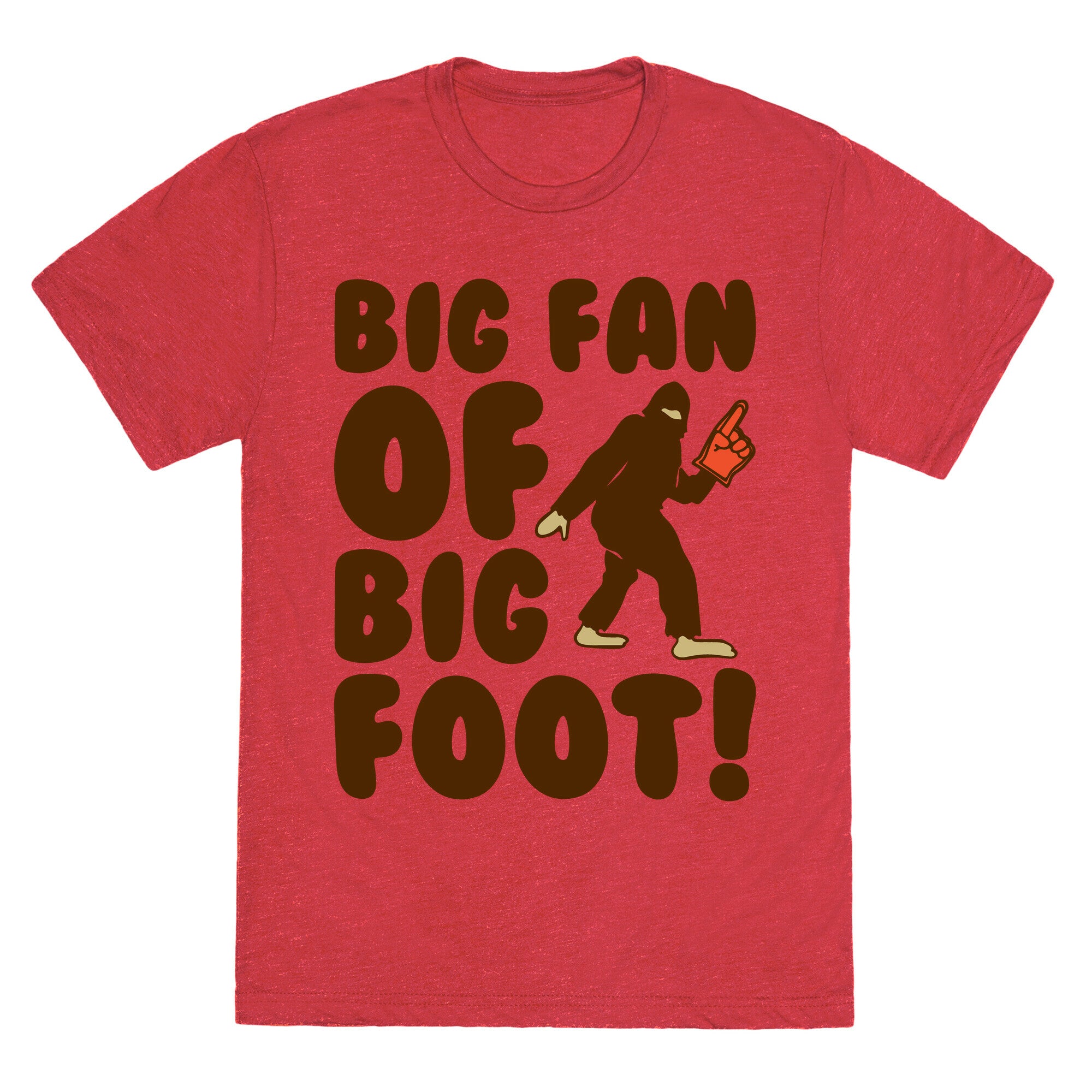 Big Fan of Big Foot  Unisex Triblend Tee