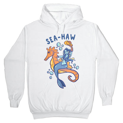 Sea-Haw Cowgirl Mermaid Hoodie