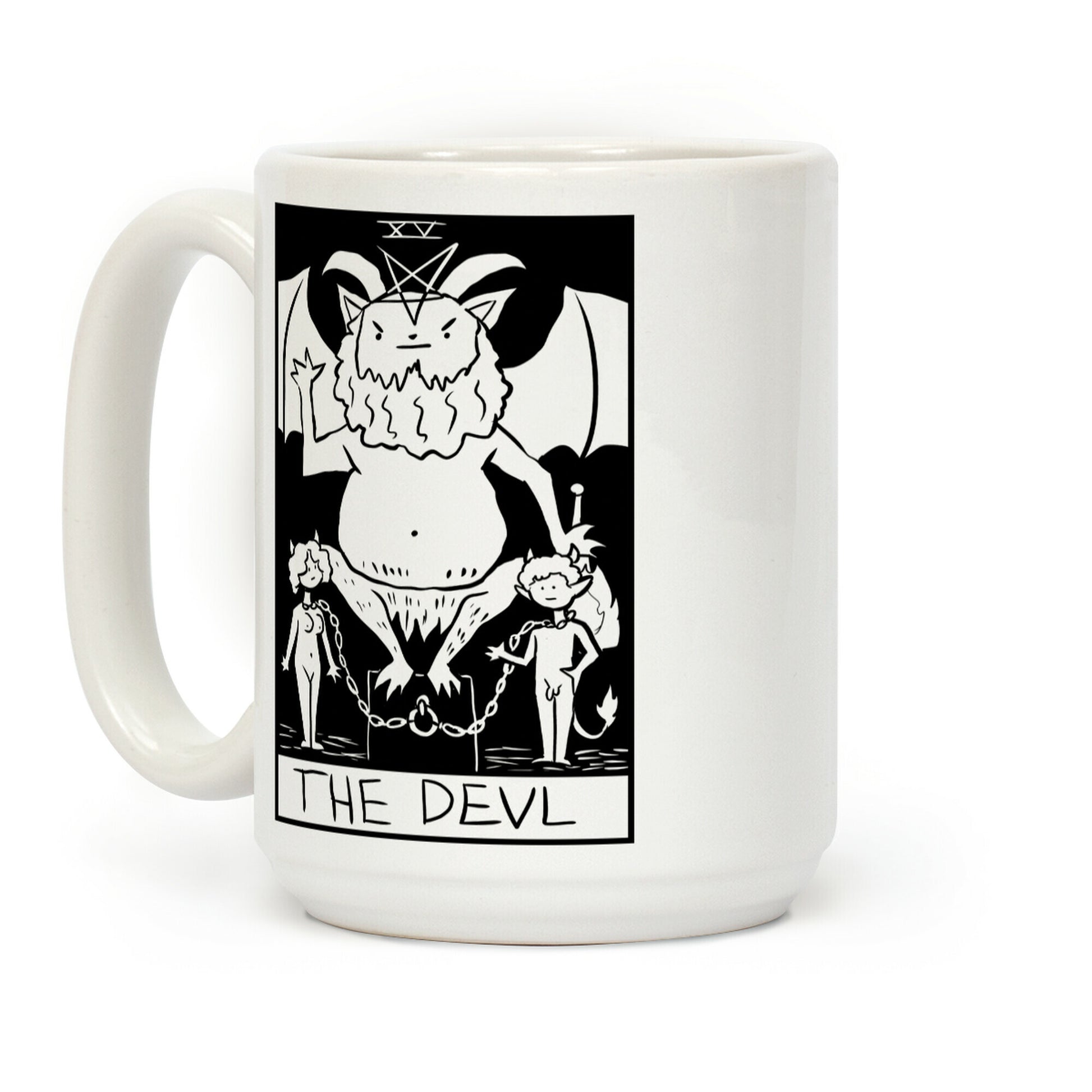 Badly Drawn Tarots: The Devil Coffee Mug