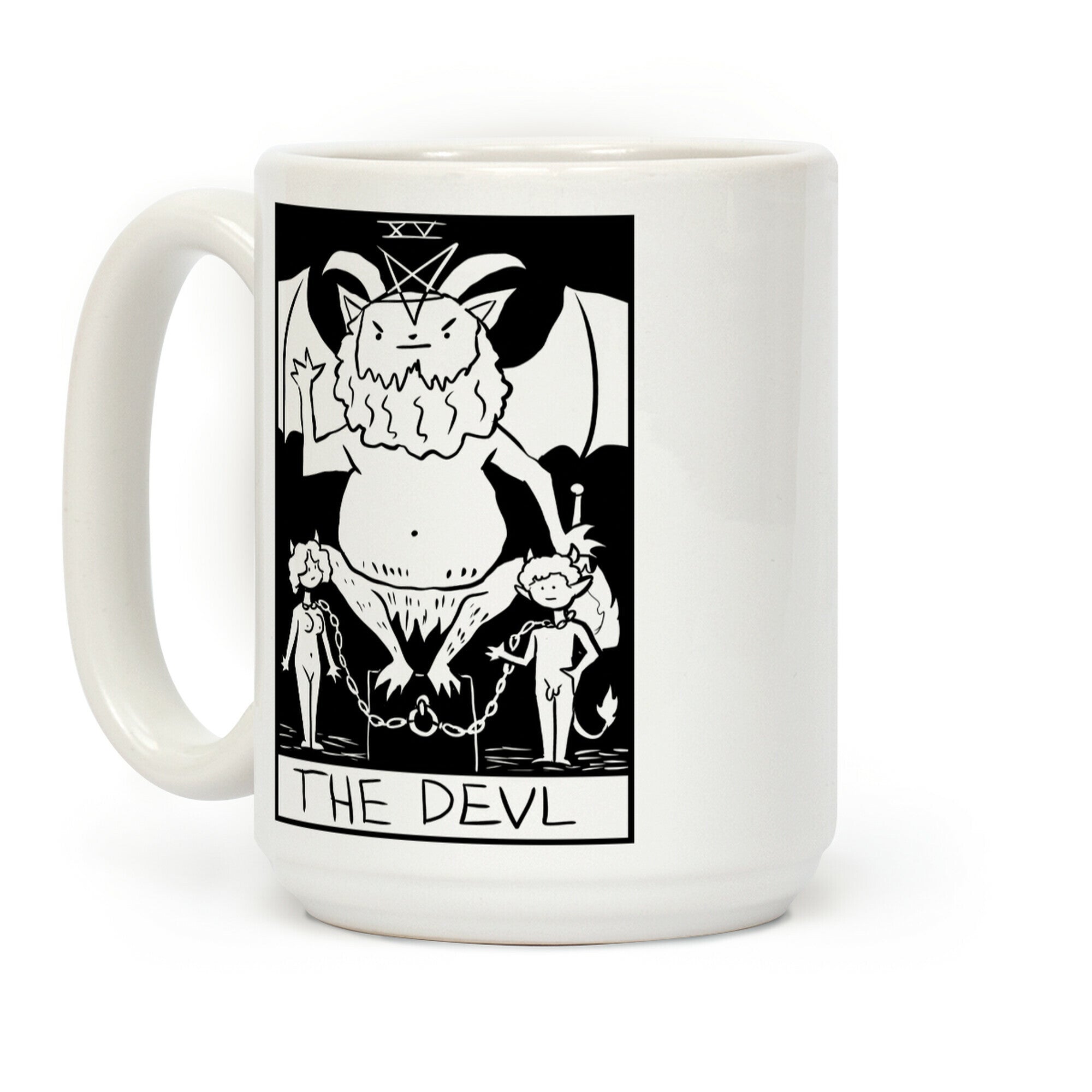 Badly Drawn Tarots: The Devil Coffee Mug