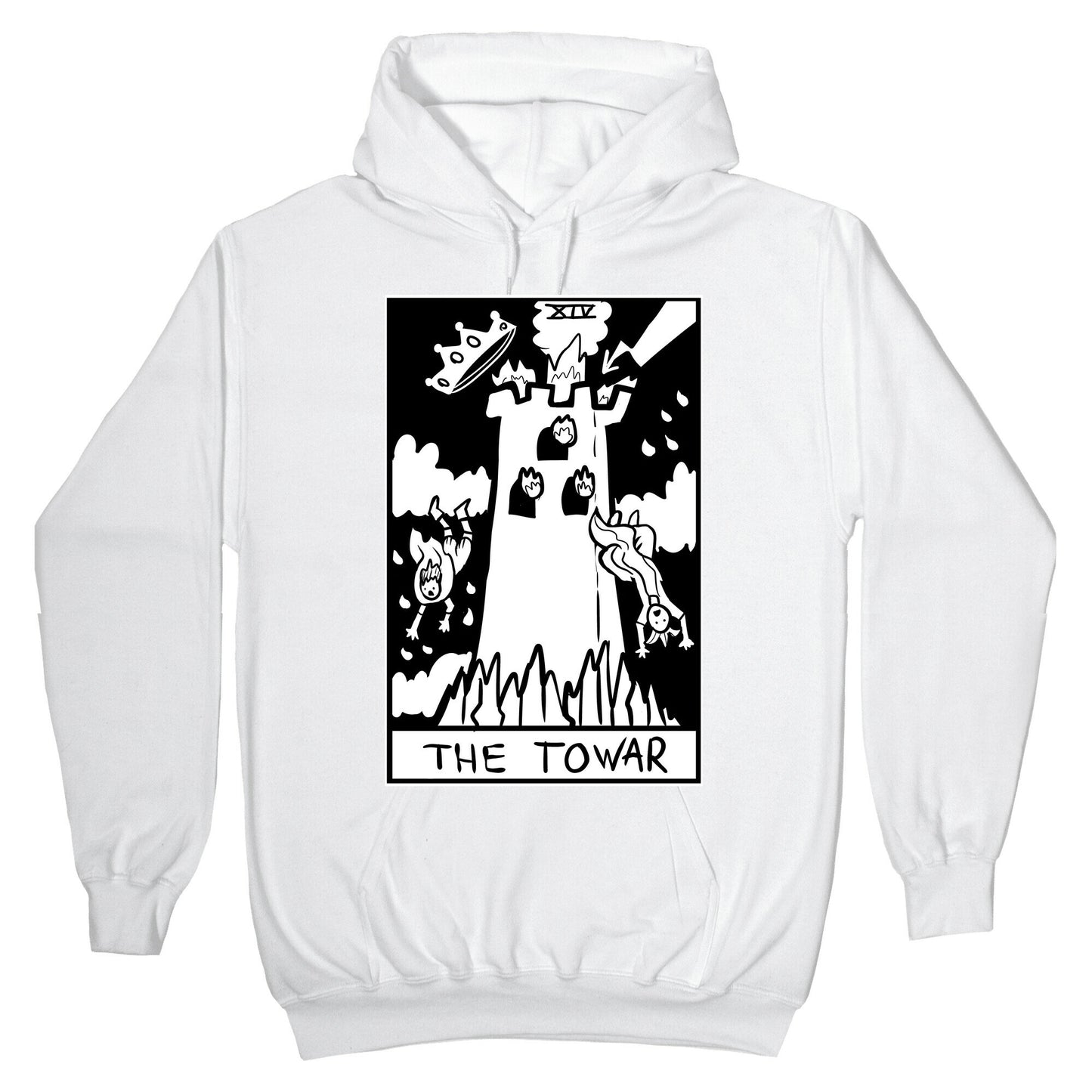 Badly Drawn Tarots: The Tower Hoodie