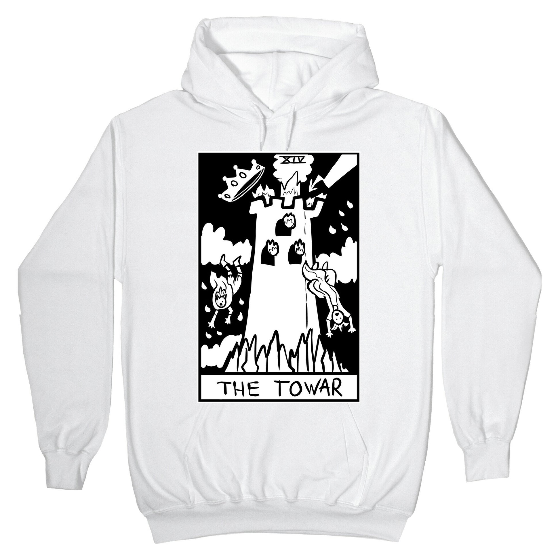 Badly Drawn Tarots: The Tower Hoodie