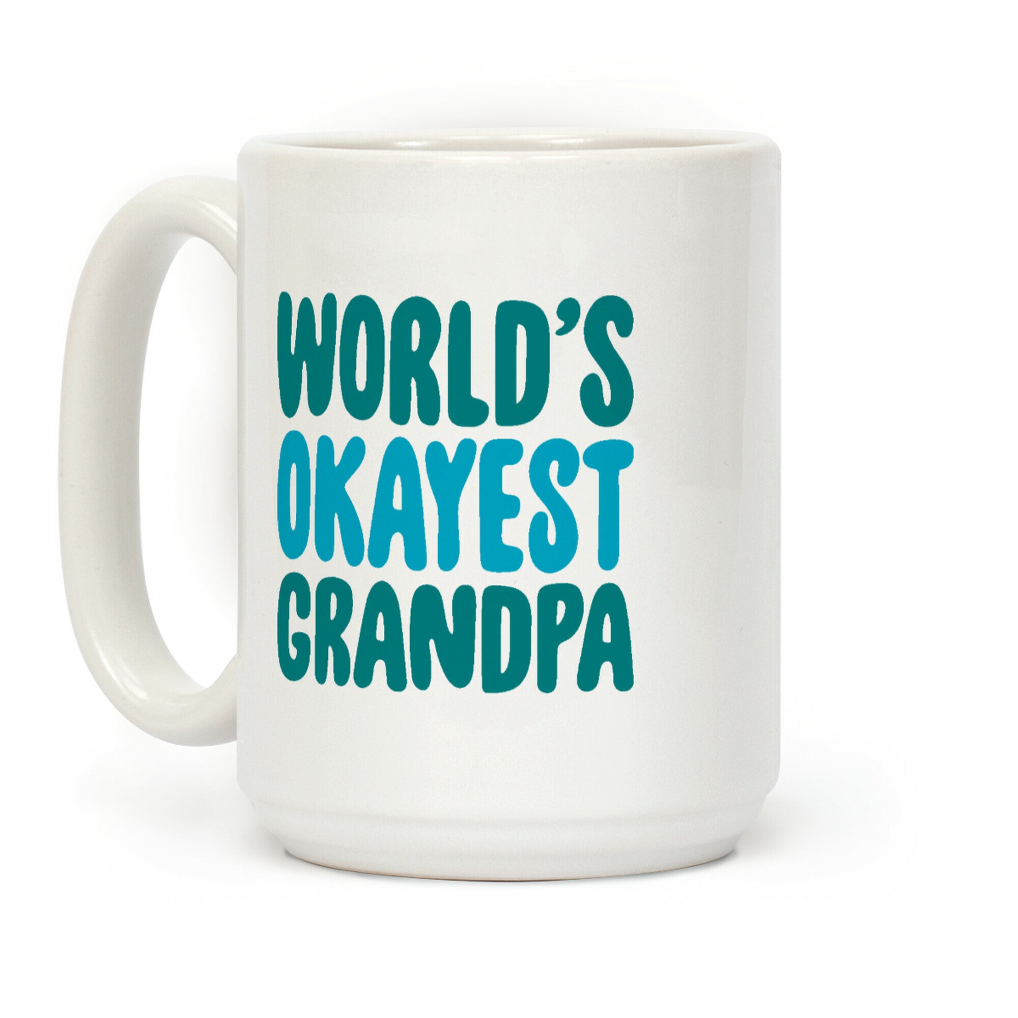 World's Okayest Grandpa Coffee Mug