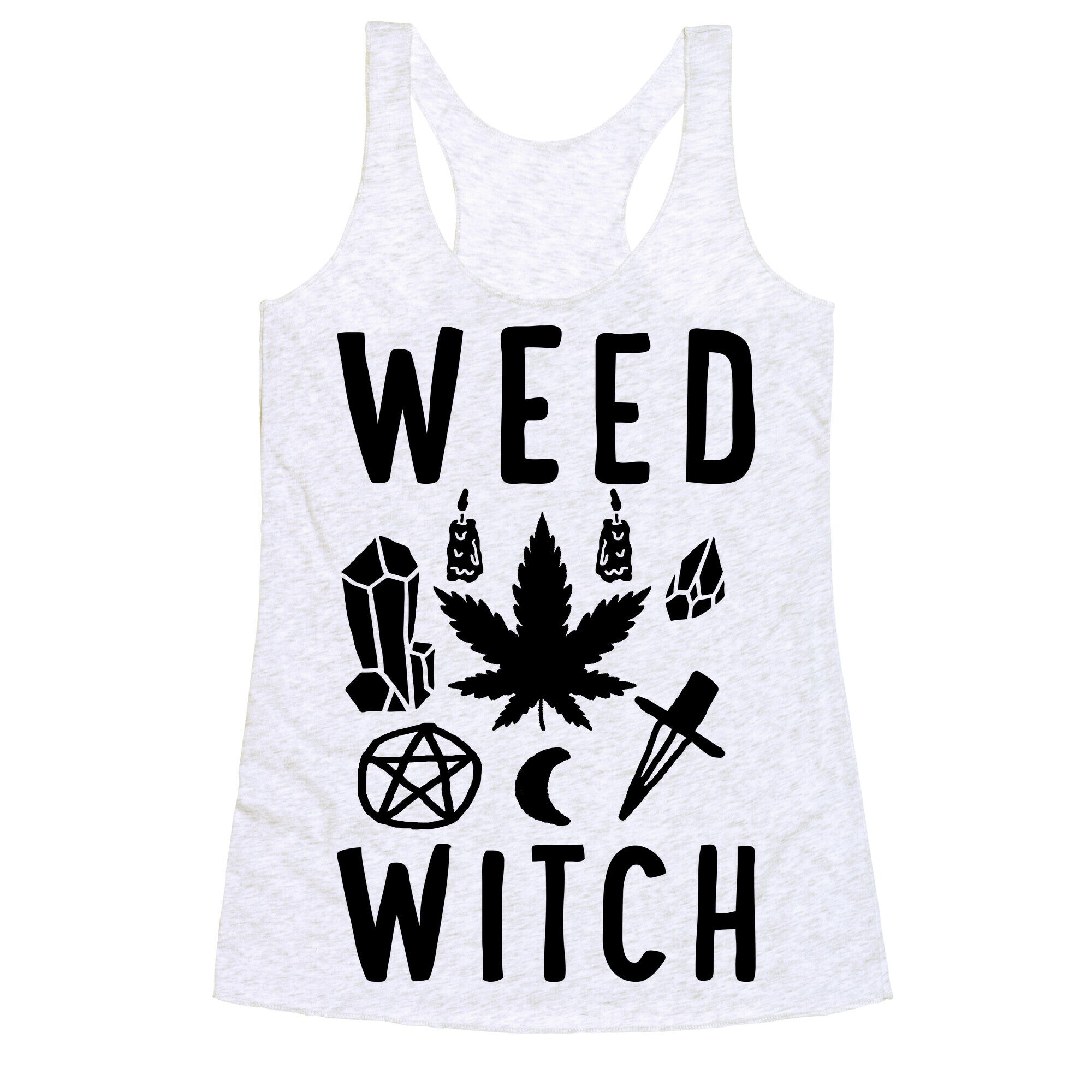 Weed Witch Racerback Tank