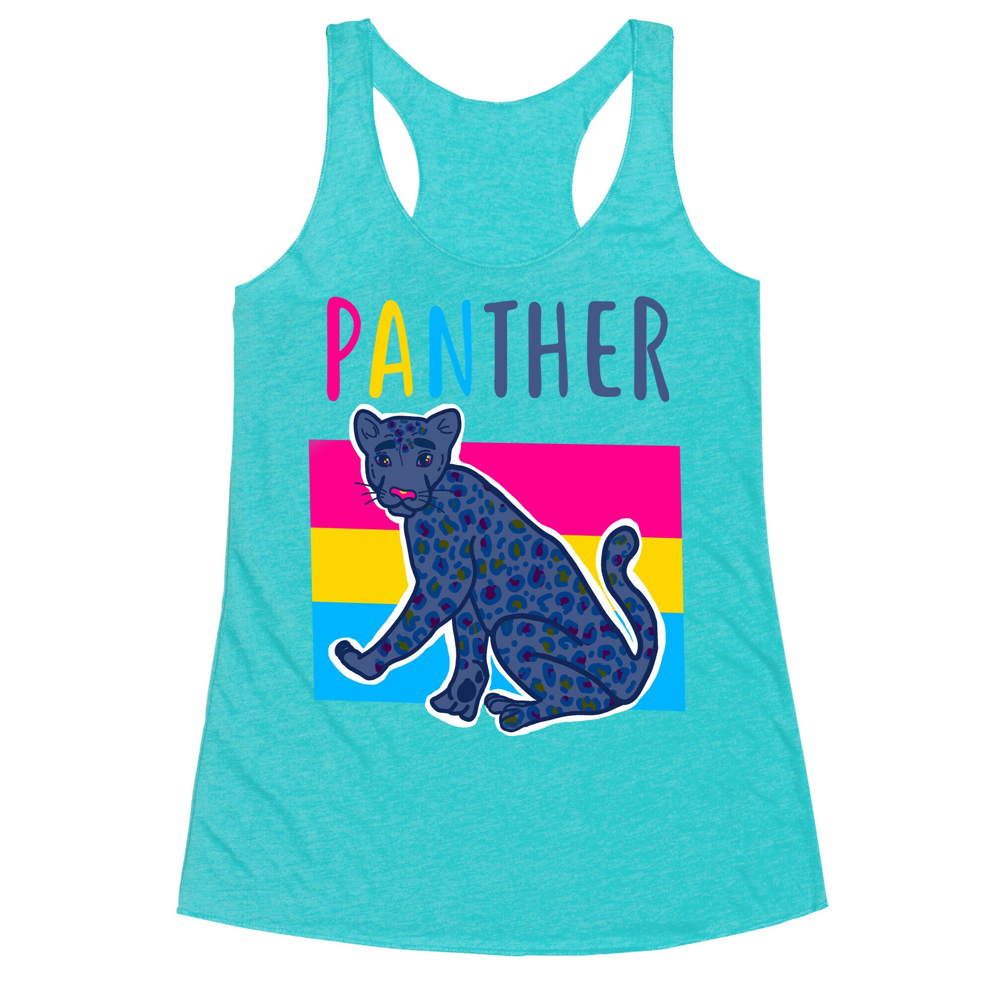 Pansexual Panther Racerback Tank