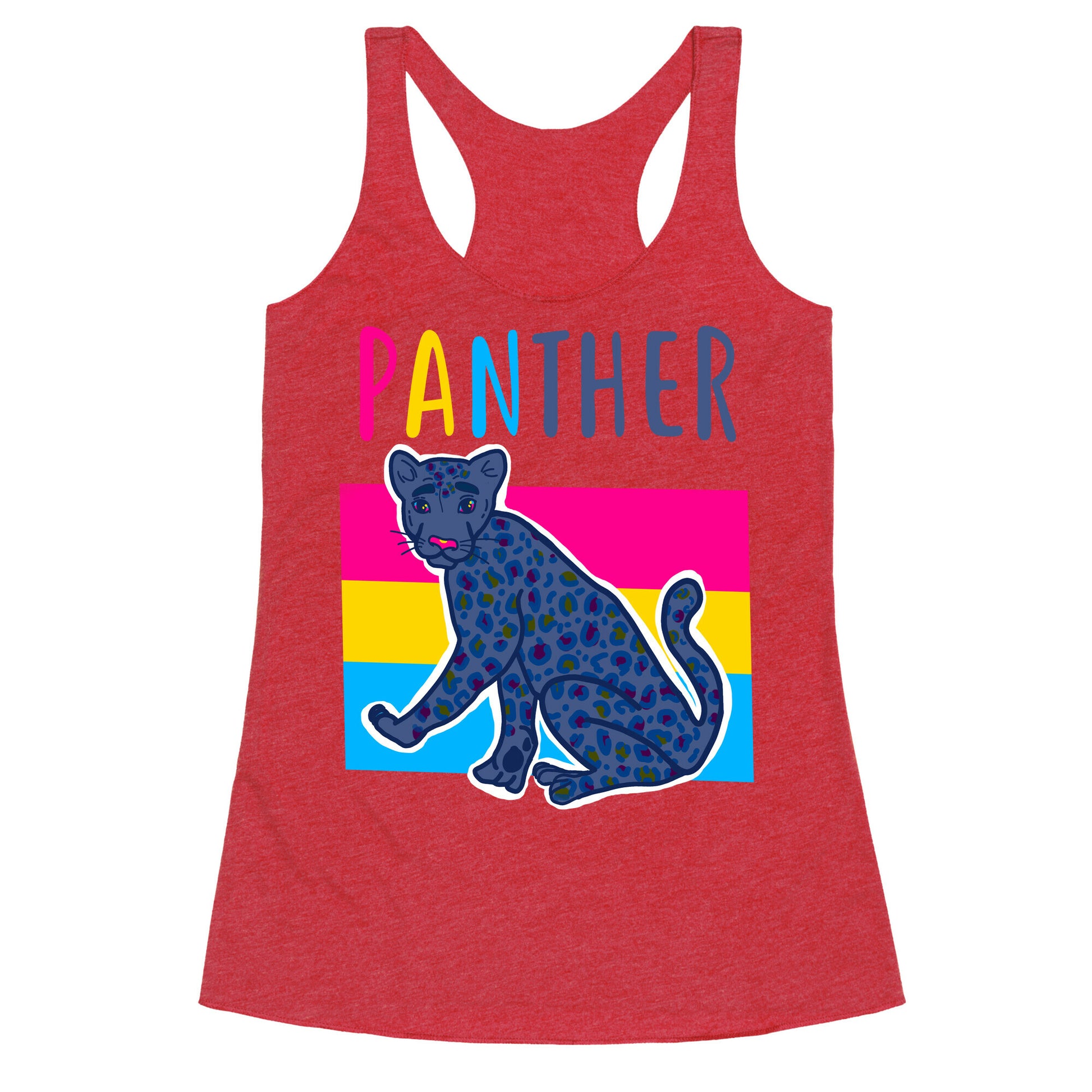 Pansexual Panther Racerback Tank