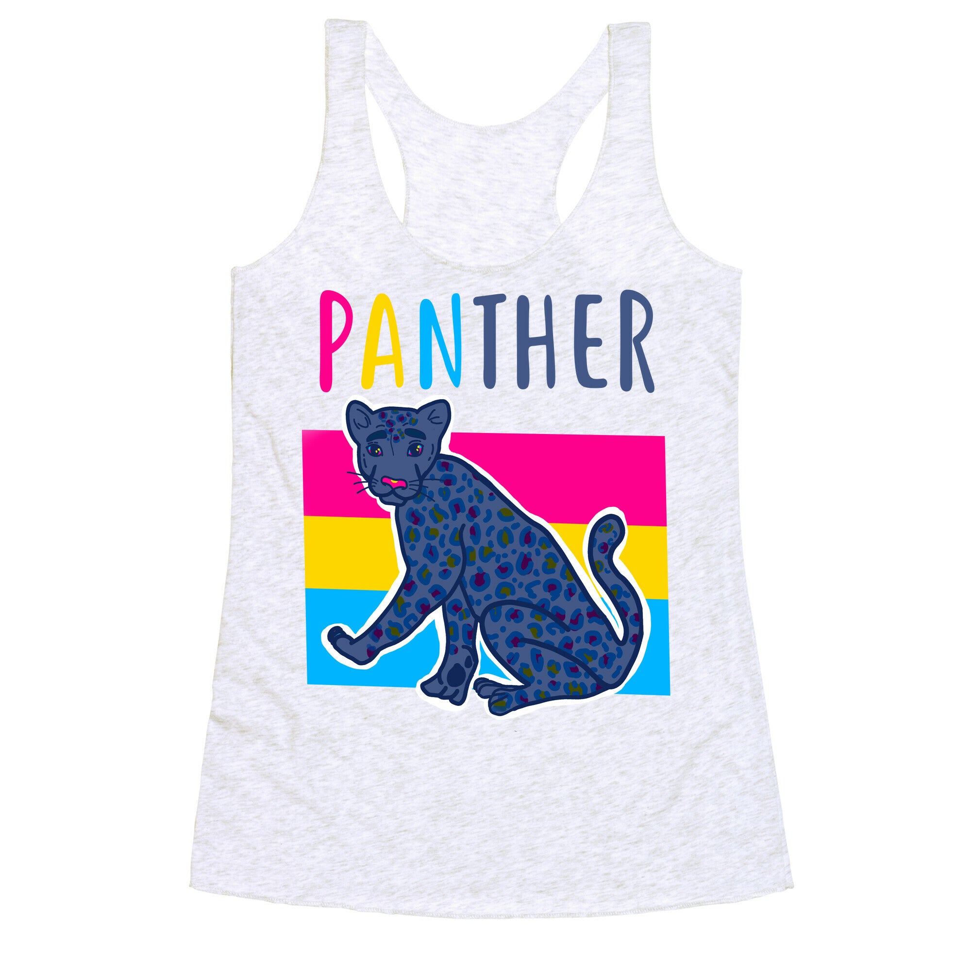 Pansexual Panther Racerback Tank