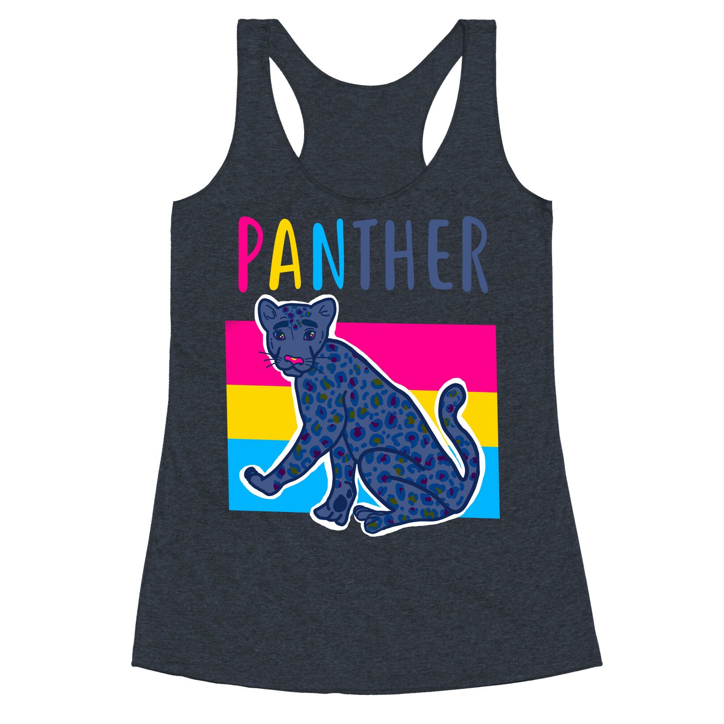 Pansexual Panther Racerback Tank