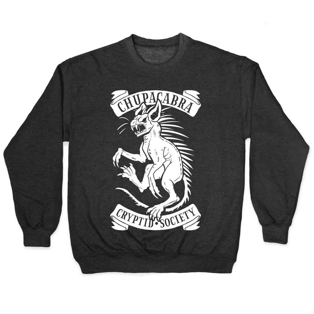 Chupacabra Cryptid Society Crewneck Sweatshirt