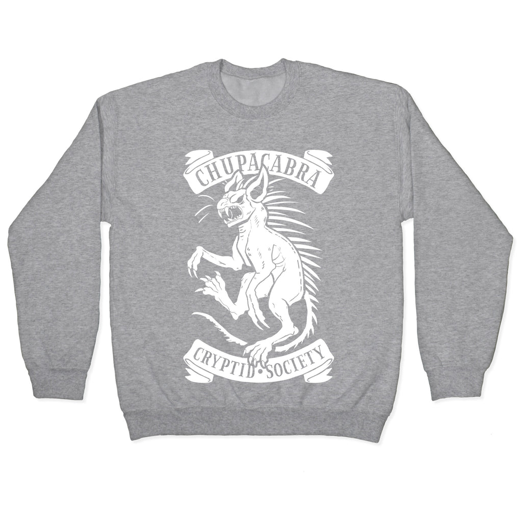 Chupacabra Cryptid Society Crewneck Sweatshirt