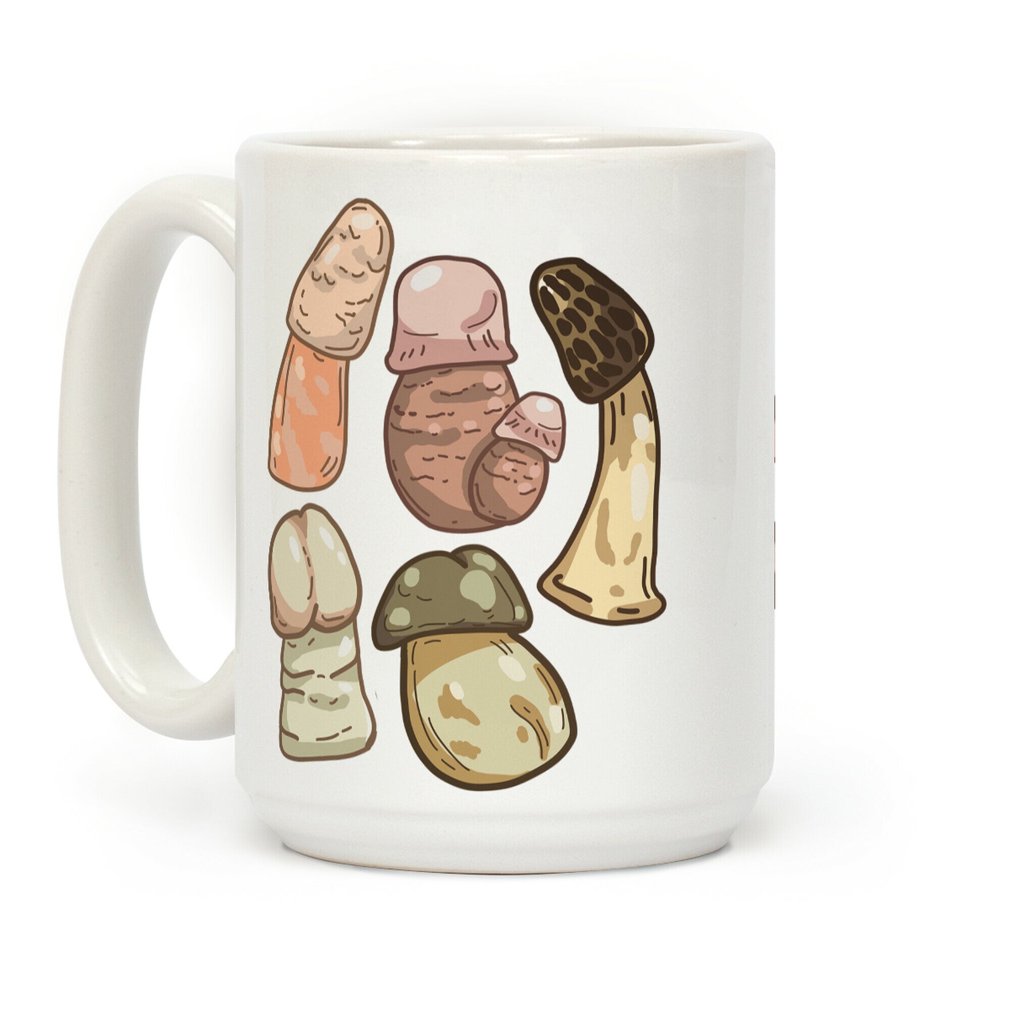Mushroom Penis Coffee Mug
