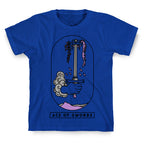 Ace of Swords Asexual Pride T-Shirt