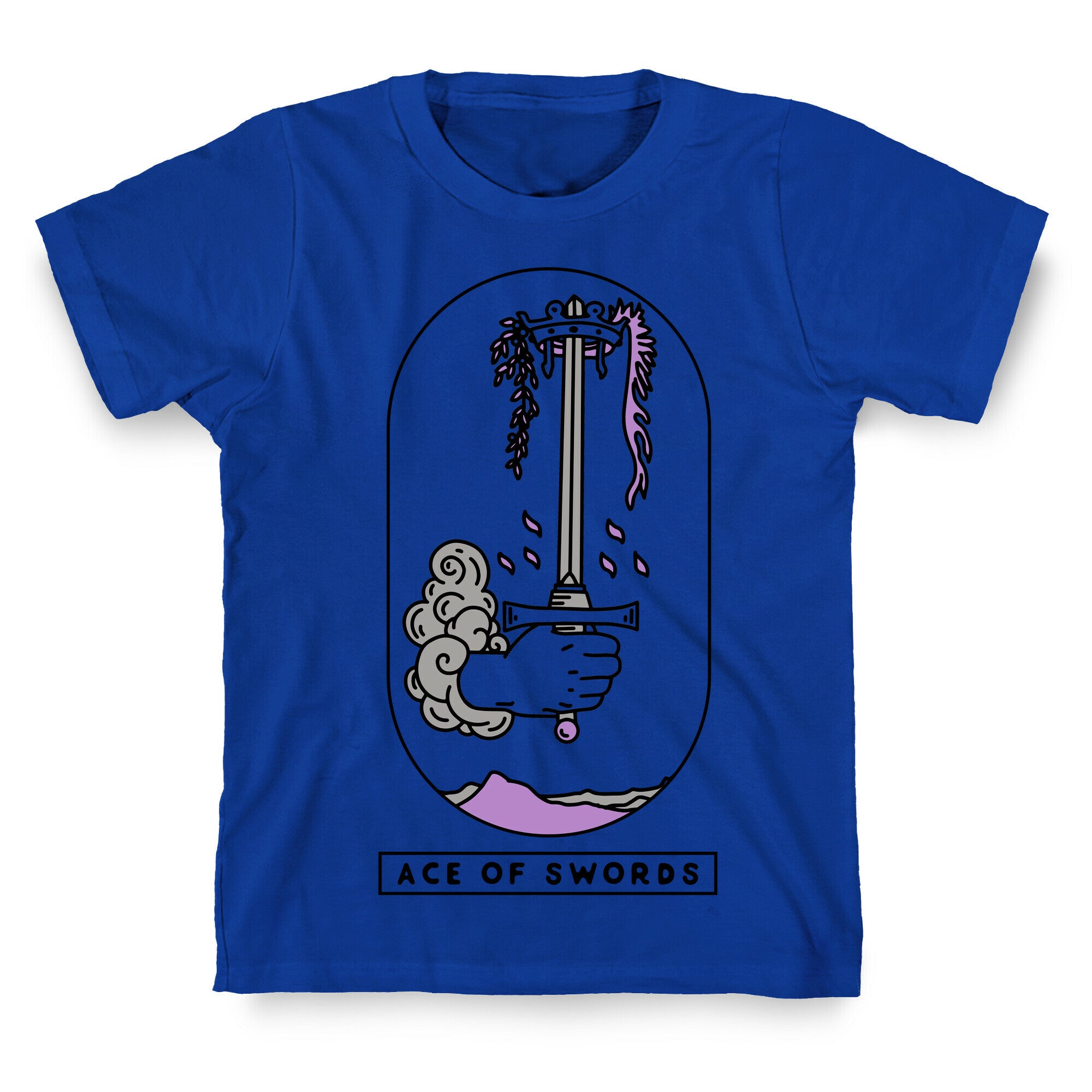 Ace of Swords Asexual Pride T-Shirt