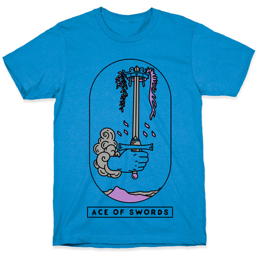 Ace of Swords Asexual Pride T-Shirt