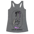 Ace of Swords Asexual Pride Racerback Tank