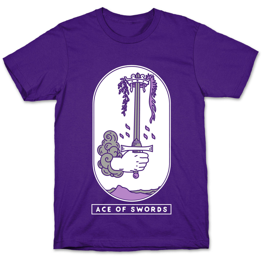 Ace of Swords Asexual Pride T-Shirt