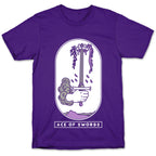 Ace of Swords Asexual Pride T-Shirt