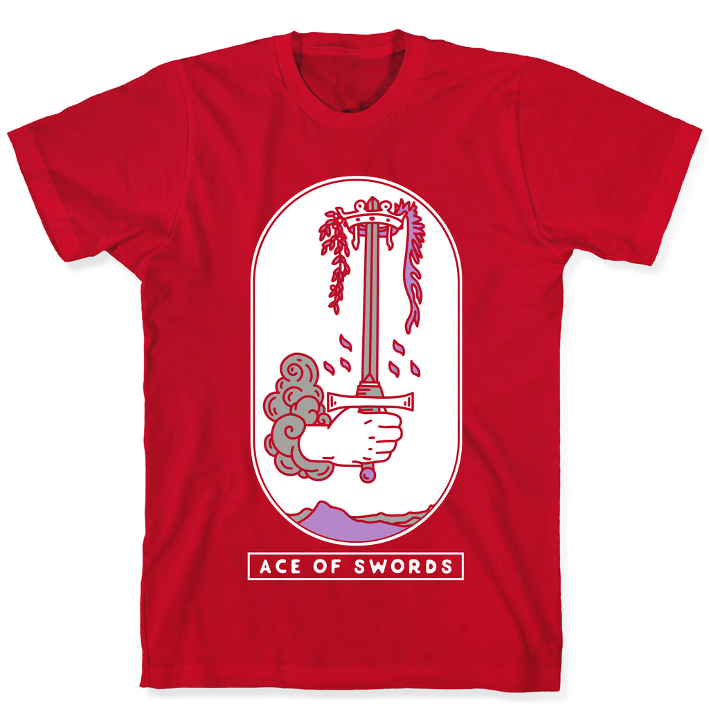 Ace of Swords Asexual Pride T-Shirt