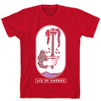 Ace of Swords Asexual Pride T-Shirt