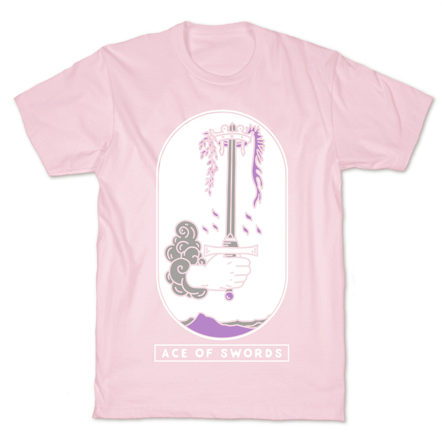 Ace of Swords Asexual Pride T-Shirt