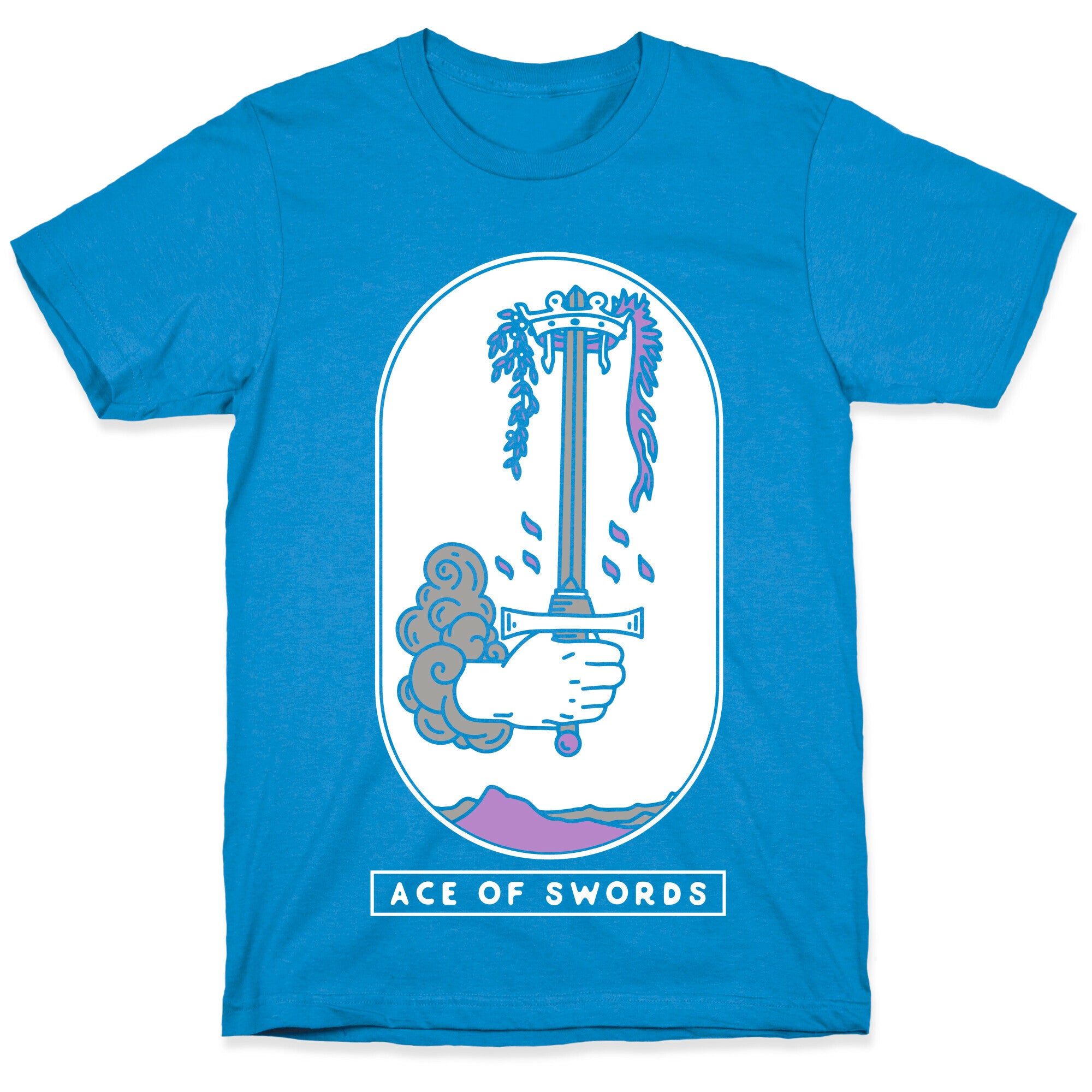 Ace of Swords Asexual Pride T-Shirt