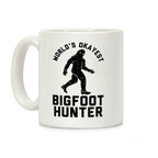 World's Okayest Bigfoot Hunter Coffee Mug