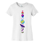 LGBTQ+ Planets Women's Cotton Tee