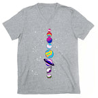 LGBTQ+ Planets V-Neck