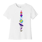 LGBTQ+ Planets Women's Cotton Tee