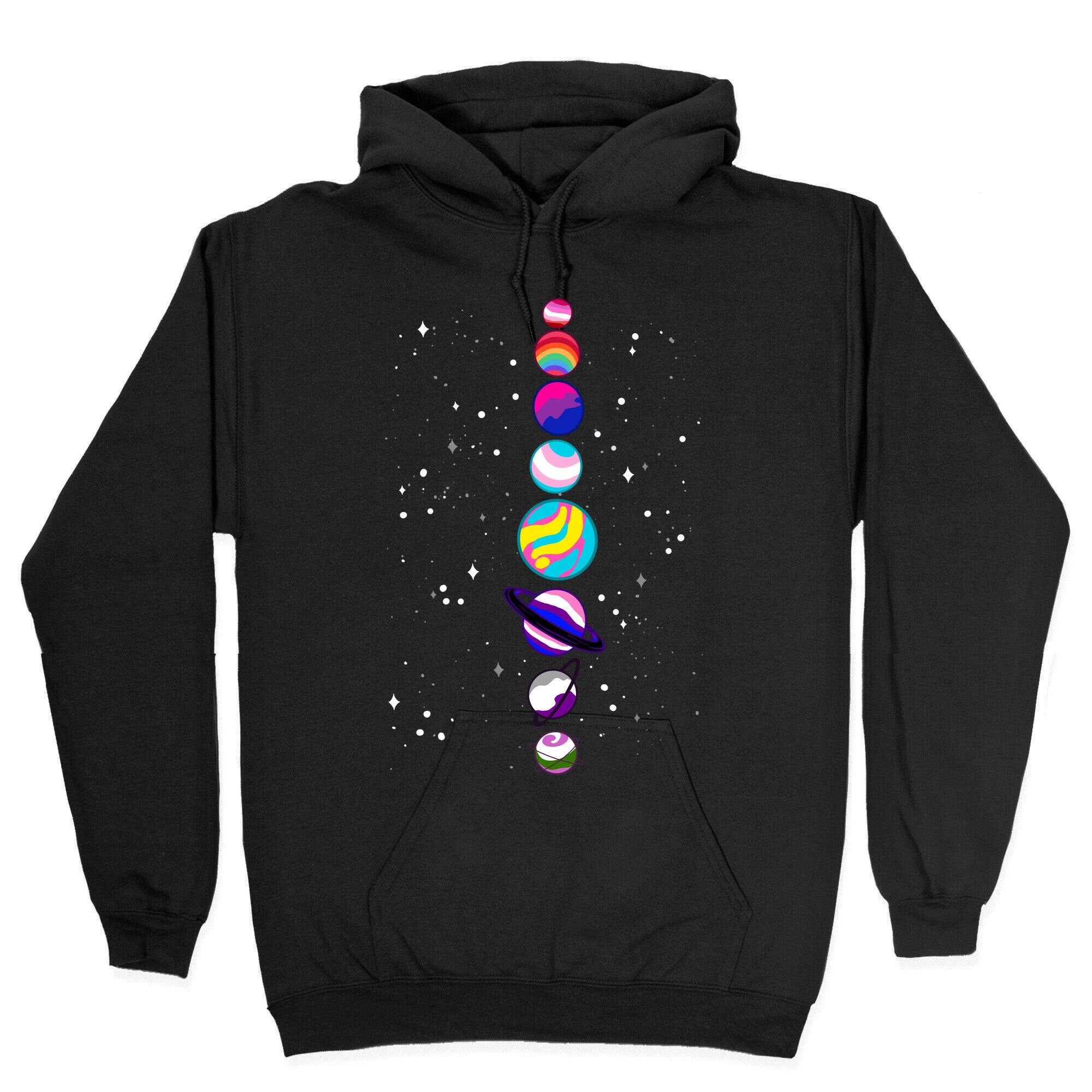 LGBTQ+ Planets Hoodie