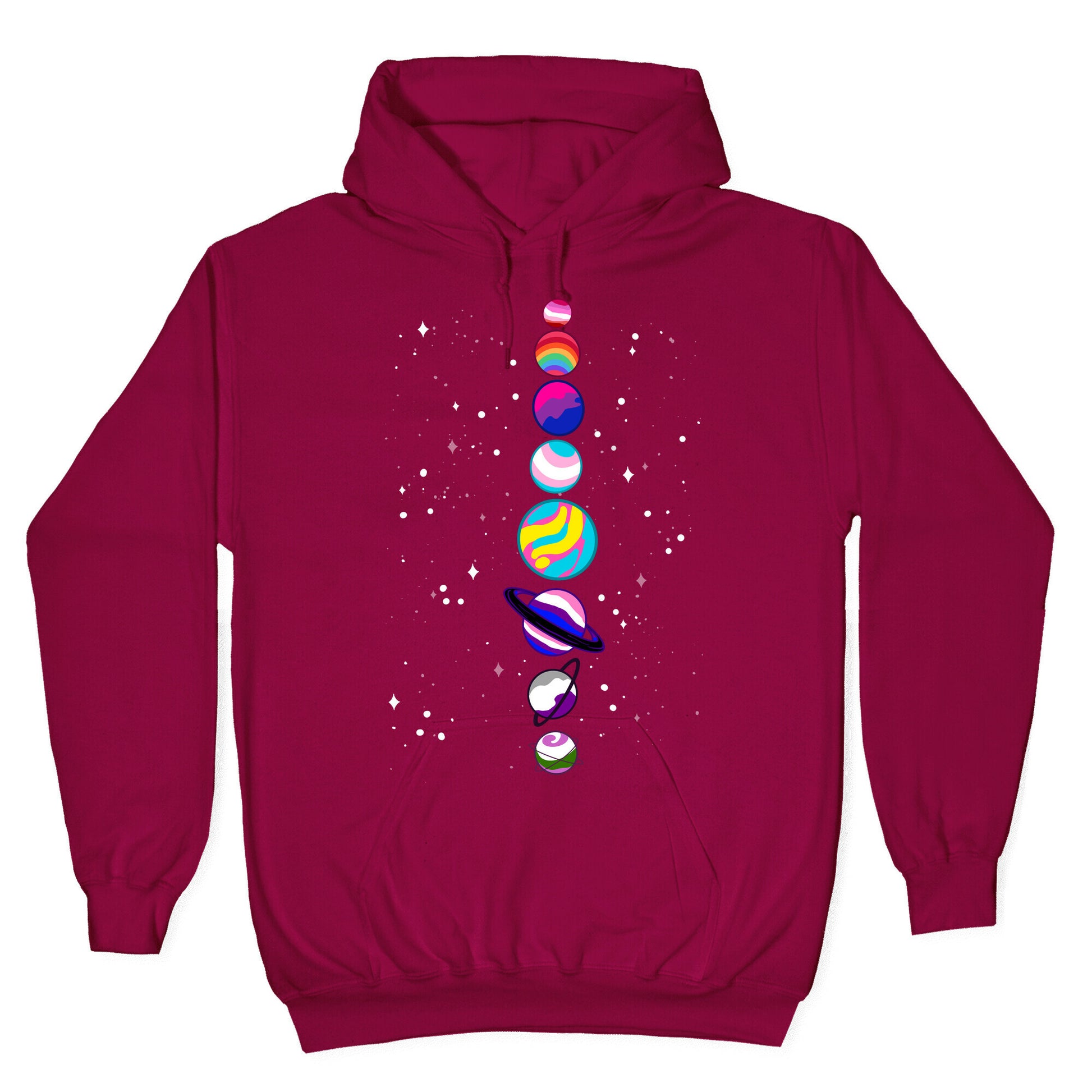 LGBTQ+ Planets Hoodie