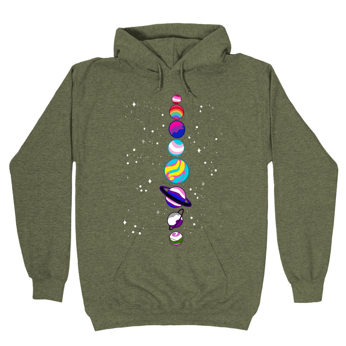 LGBTQ+ Planets Hoodie