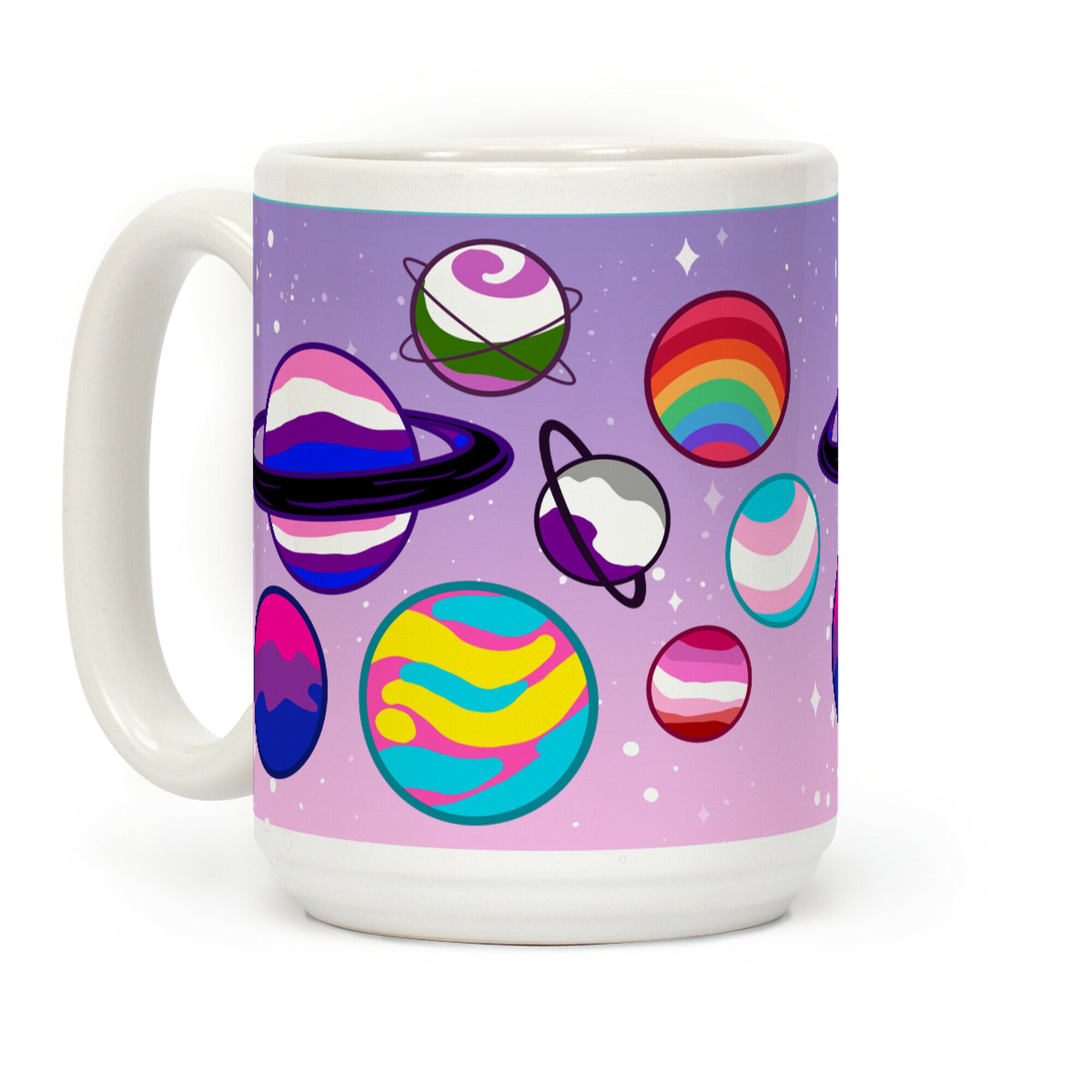 LGBTQ+ Planets Coffee Mug