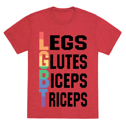 LGBT fitness Unisex Triblend Tee