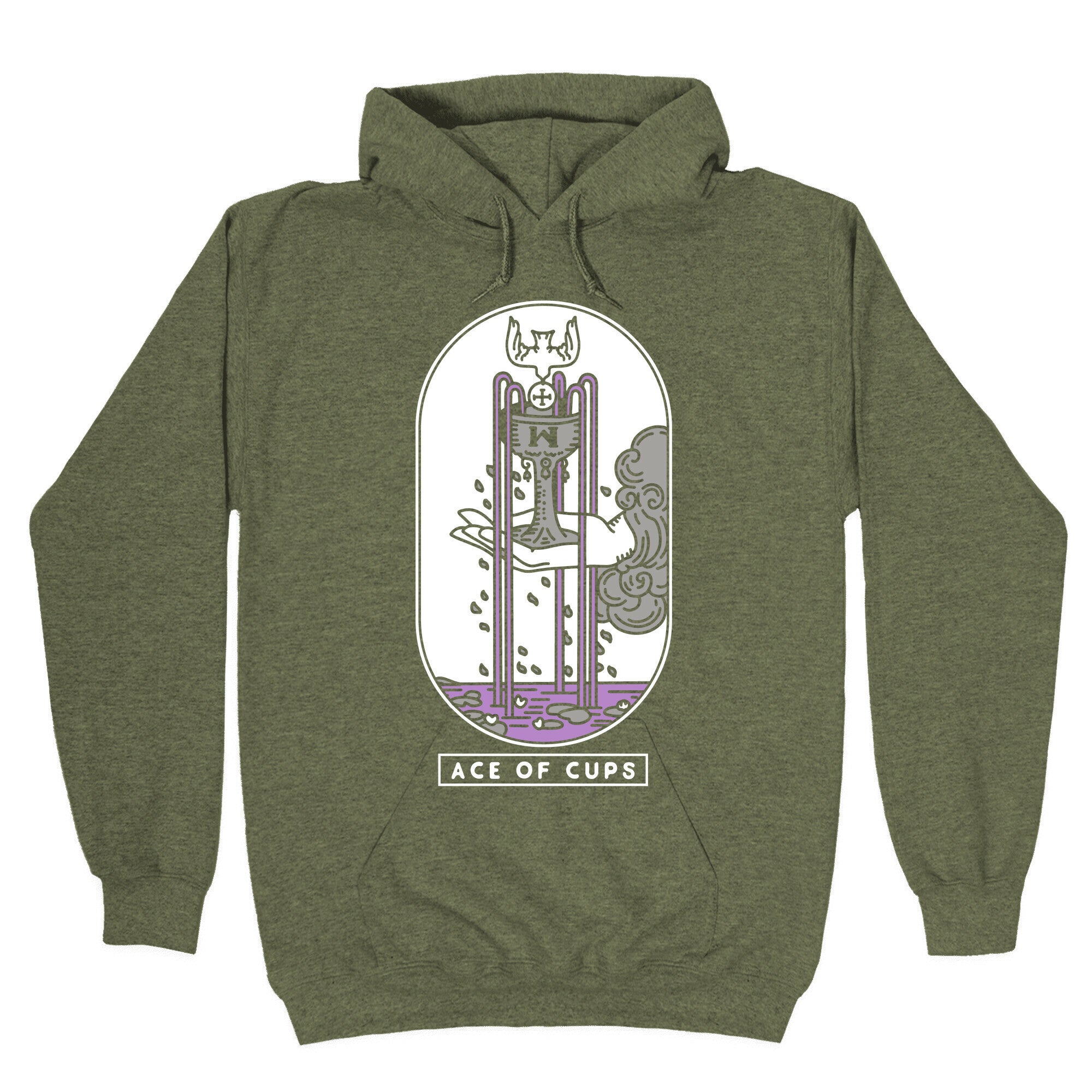 Ace of Cups Asexual Pride Hoodie