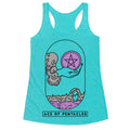 Ace of Pentacles Asexual Pride Racerback Tank